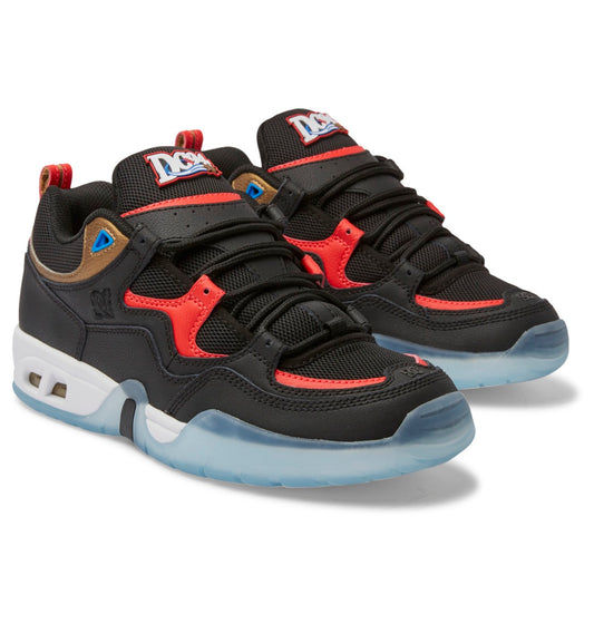 DC SHOES TRUTH OG BLACK RED BLUE TRAINERS