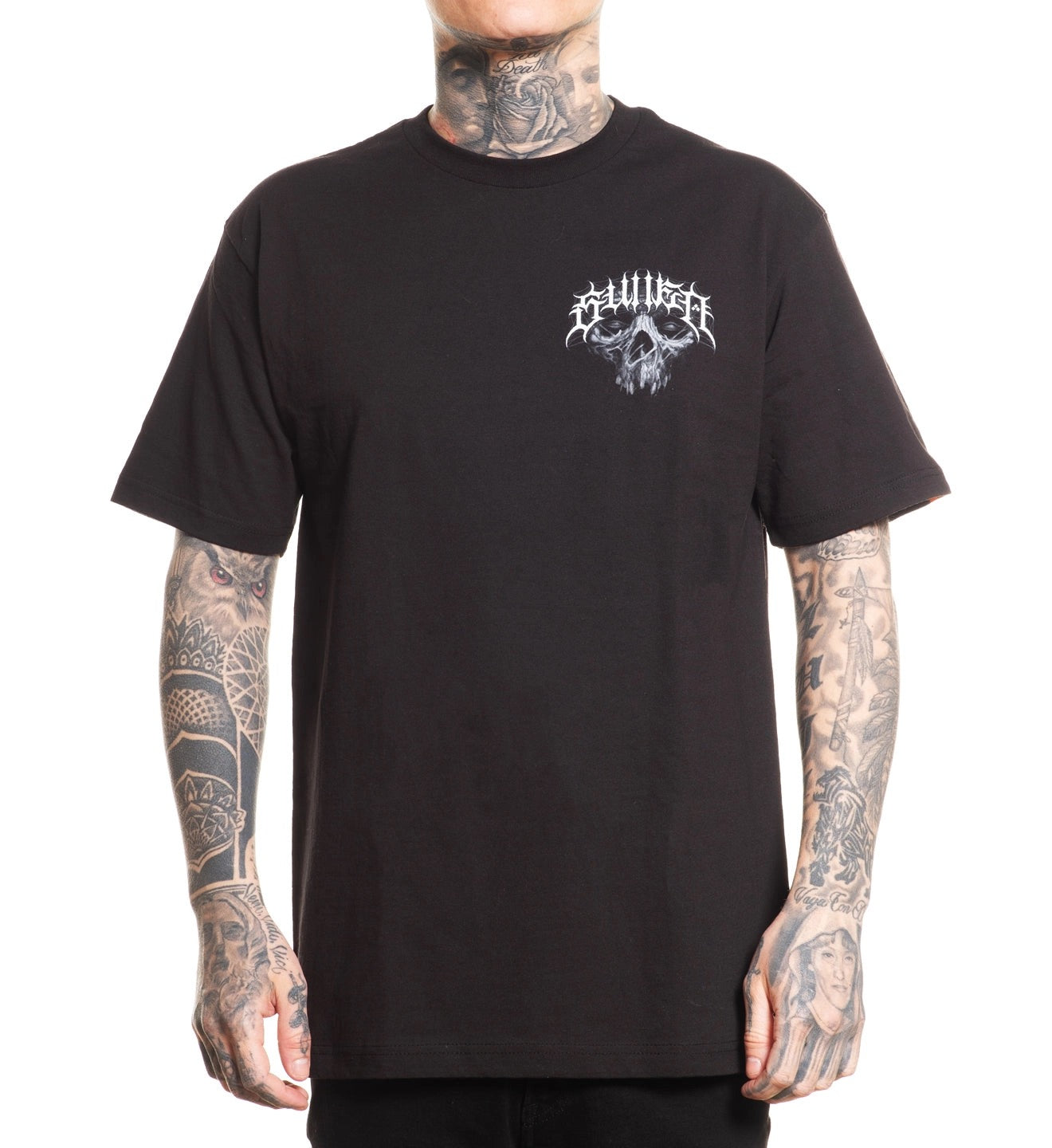 SULLEN CLOTHING JUAN PAJO STANDARD BLACK T-SHIRT