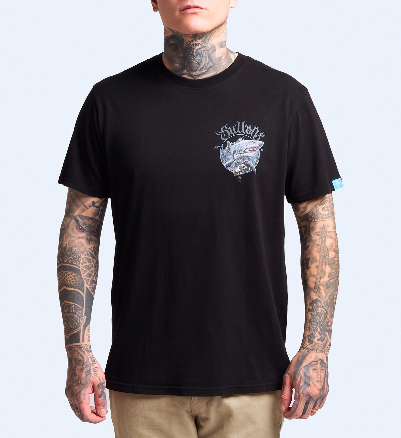 SULLEN CLOTHING SHARK SKULL PREMIUM T-SHIRT