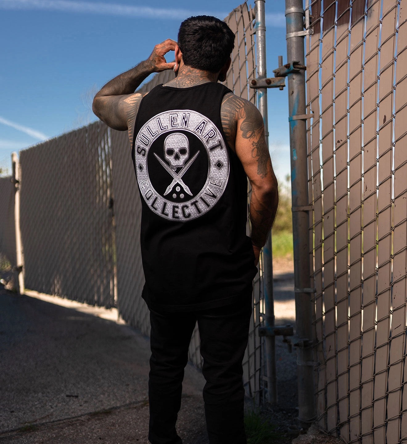 SULLEN CLOTHING ICED BOH TANK VEST T-SHIRT