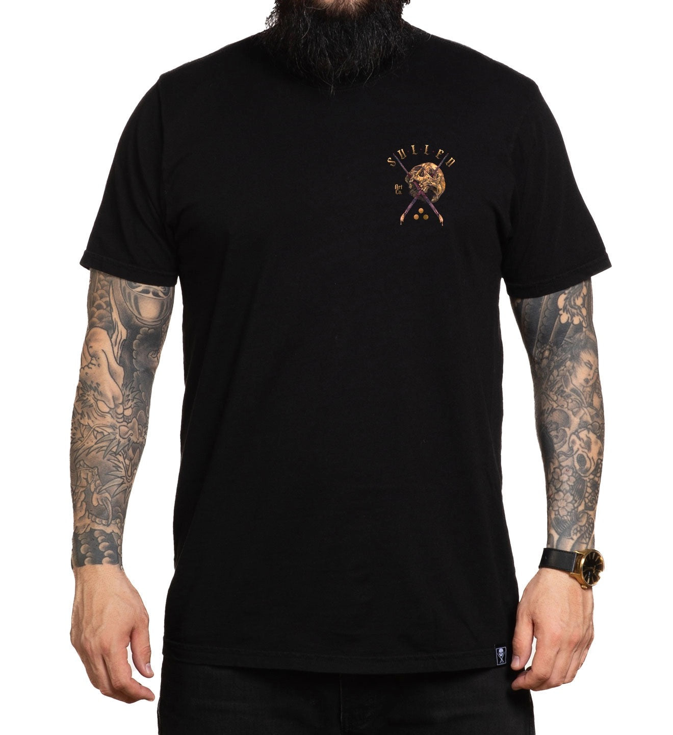 SULLEN CLOTHING GOLDEN SKULL PREMIUM T-SHIRT