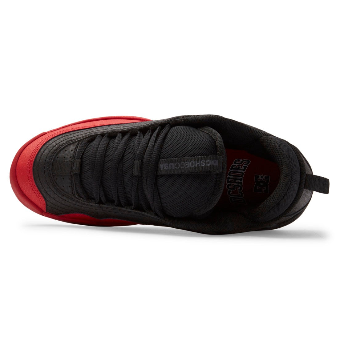 DC SHOES WILLIAMS OG BLACK RED TRAINERS