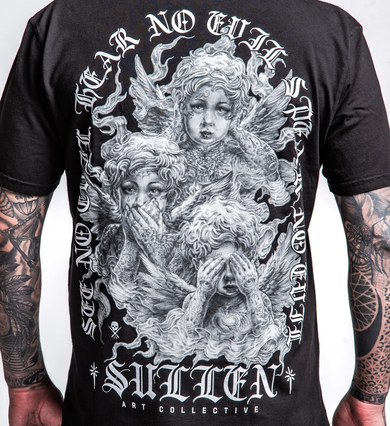 SULLEN CLOTHING VIRTUE JET BLACK PREMIUM T-SHIRT