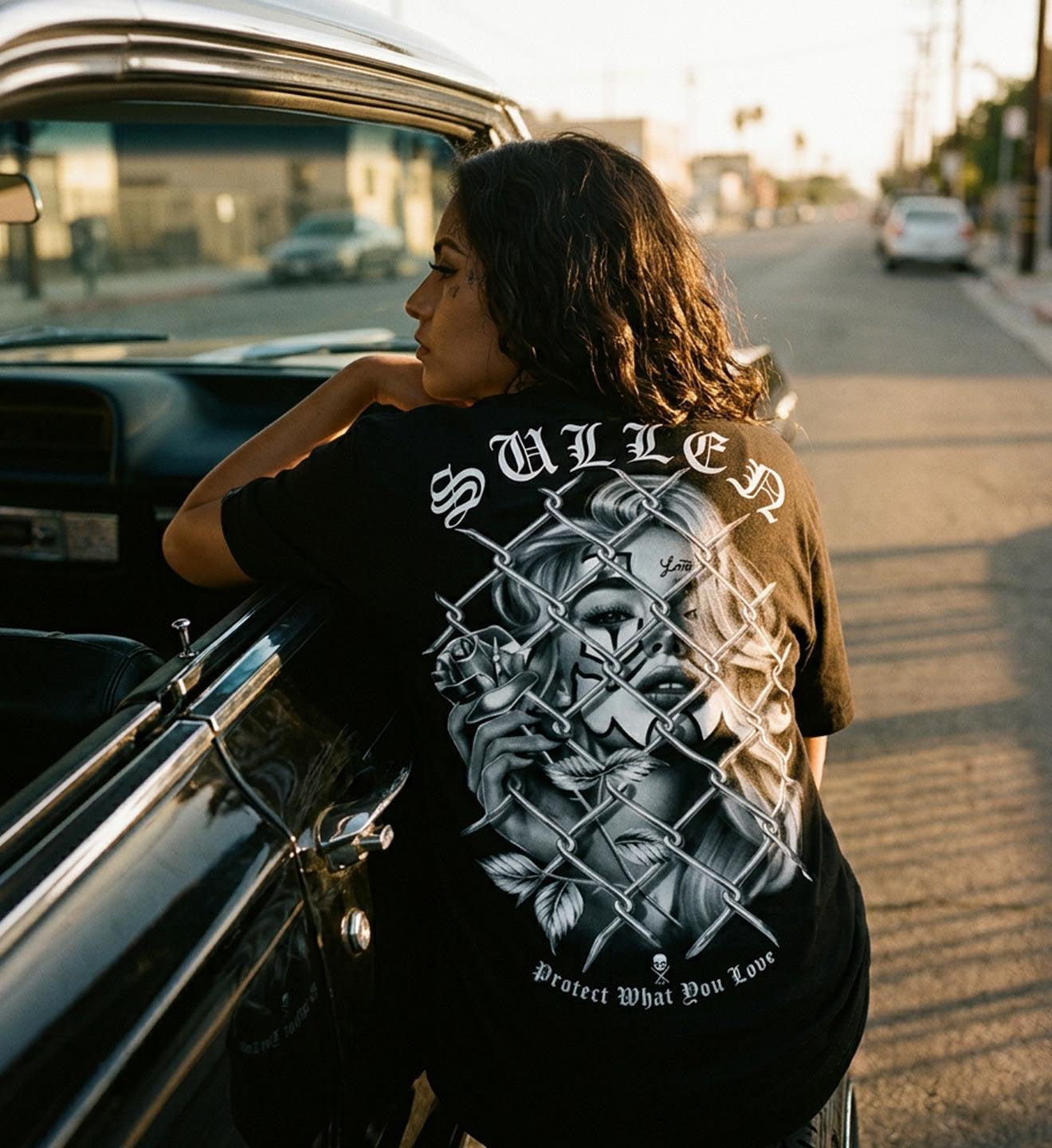 SULLEN CLOTHING FORBIDDEN LOVE "1 TON" OVERSIZED HEAVYWEIGHT PREMIUM T-SHIRT