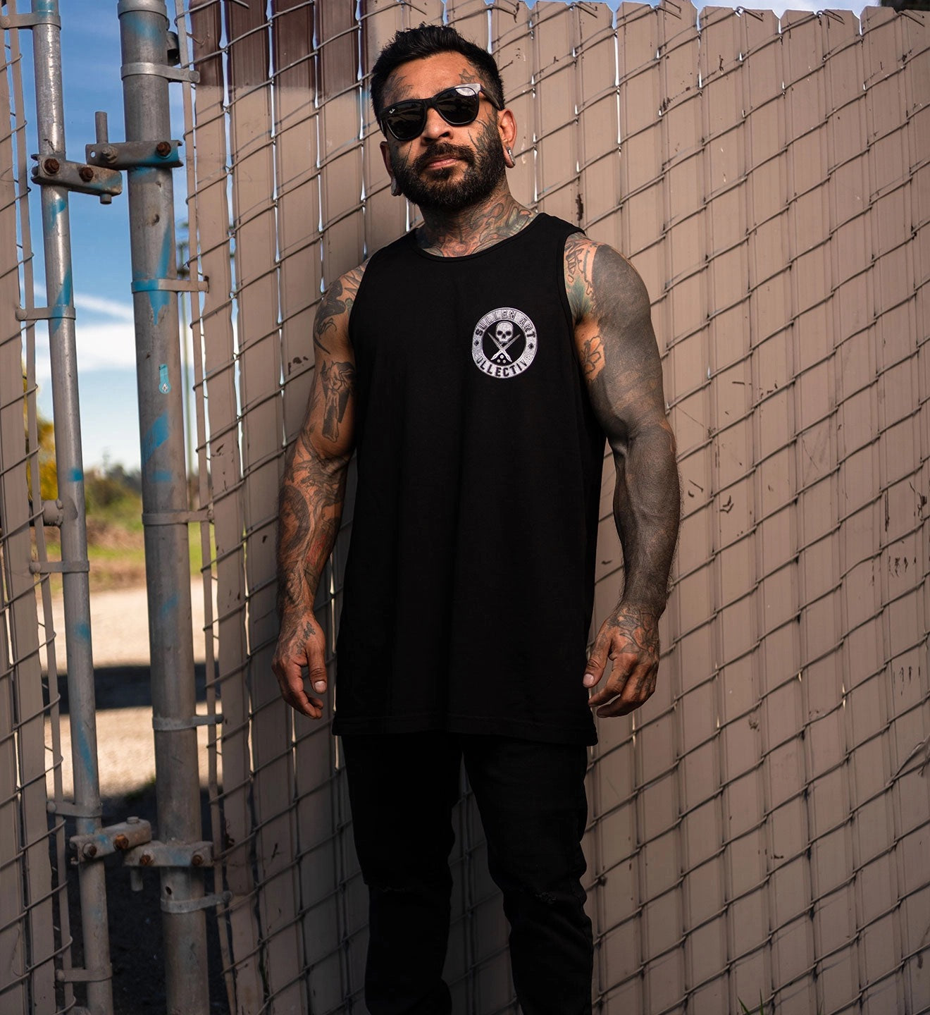 SULLEN CLOTHING ICED BOH TANK VEST T-SHIRT