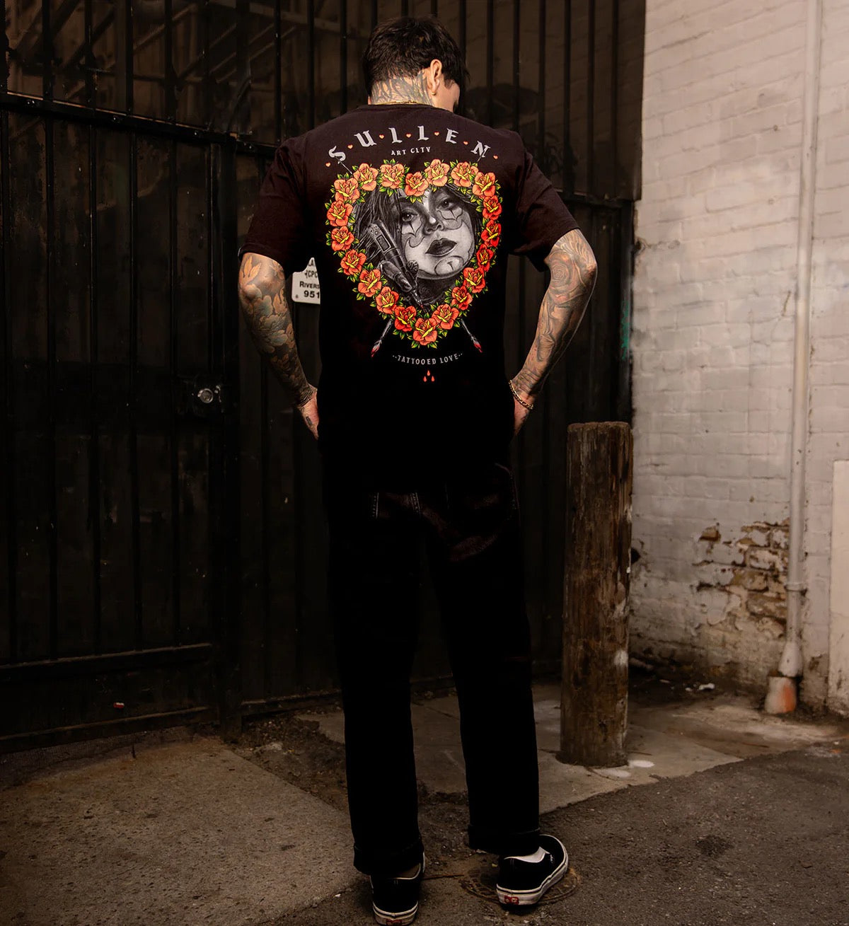 SULLEN CLOTHING TATTOOED LOVE STANDARD T-SHIRT