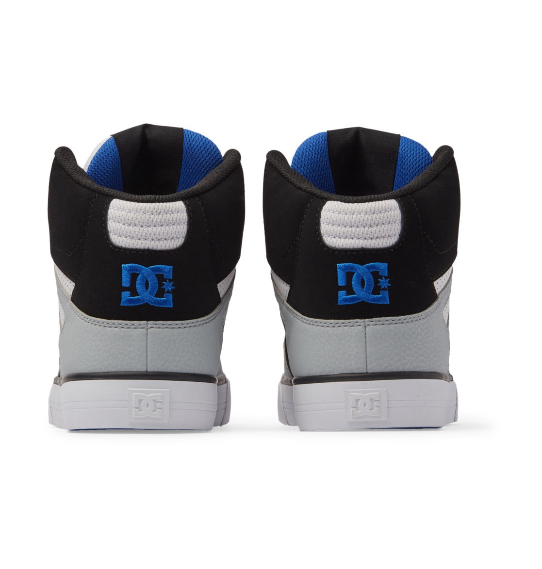 DC SHOES PURE HIGH TOP WC BLACK WHITE BLUE TRAINERS