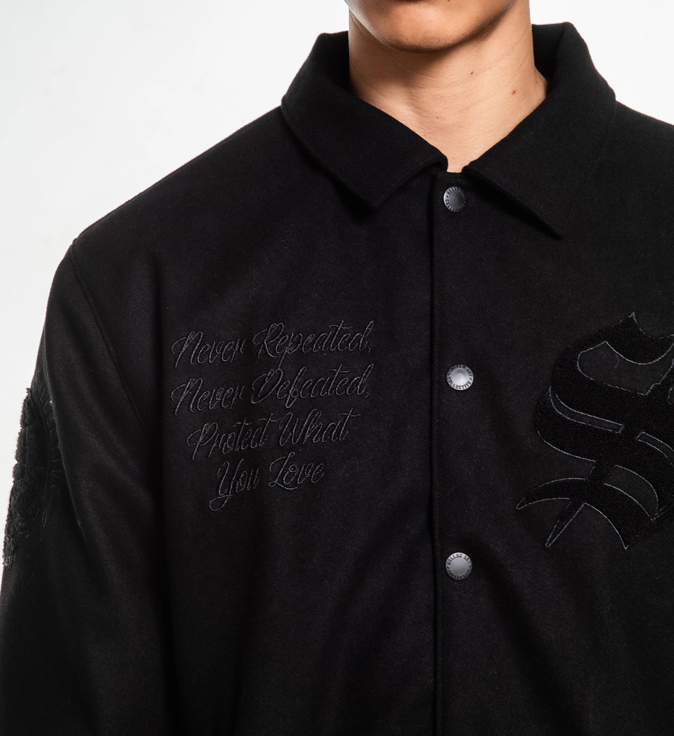 SULLEN CLOTHING ART SCHOLAR VARSITY JACKET