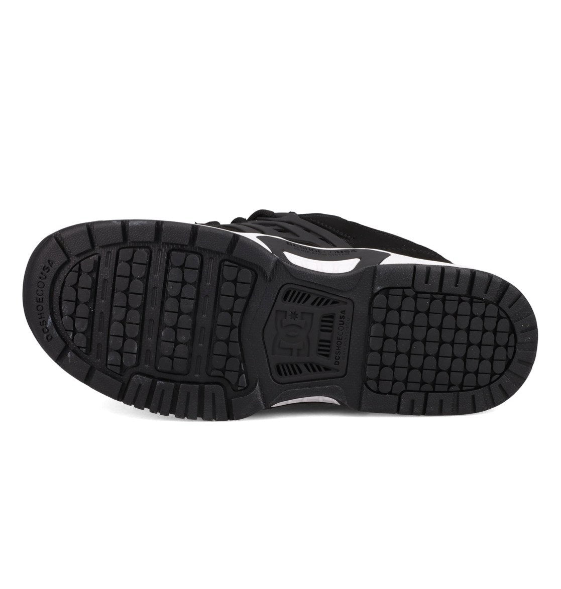 DC SHOES AT-2 BLACK WHITE TRAINERS