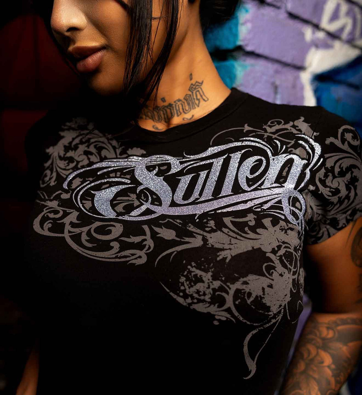 SULLEN CLOTHING SWOOP LADIES T-SHIRT