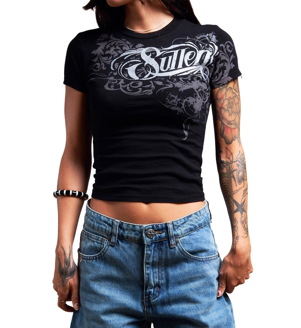 SULLEN CLOTHING SWOOP LADIES T-SHIRT