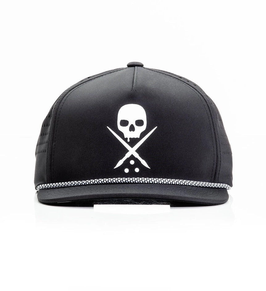 SULLEN CLOTHING VENT BADGE BLACK SNAPBACK CAP