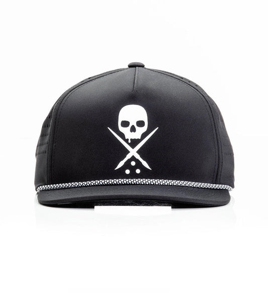 SULLEN CLOTHING VENT BADGE BLACK SNAPBACK CAP