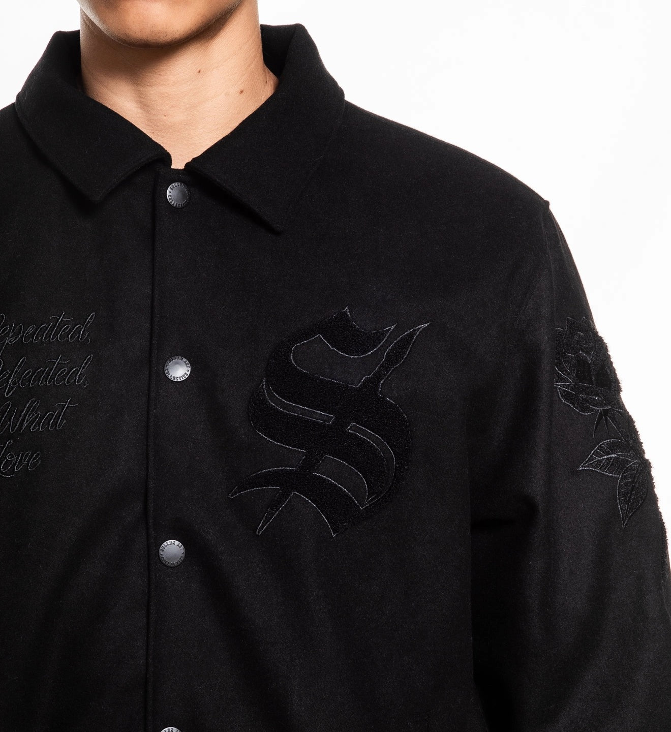 SULLEN CLOTHING ART SCHOLAR VARSITY JACKET