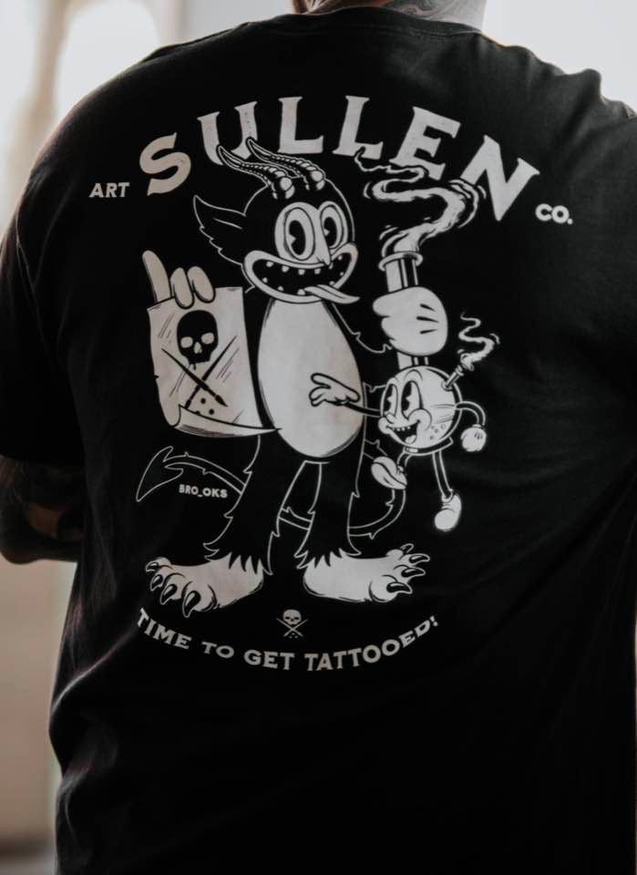 SULLEN CLOTHING TATTOO TIME STANDARD T-SHIRT (XL)