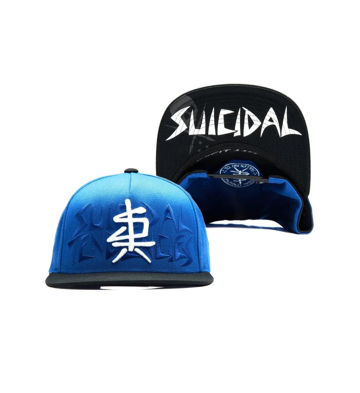 SULLEN CLOTHING X SUICIDAL TENDENCIES ST BLASTOVER SNAPBACK BLUE