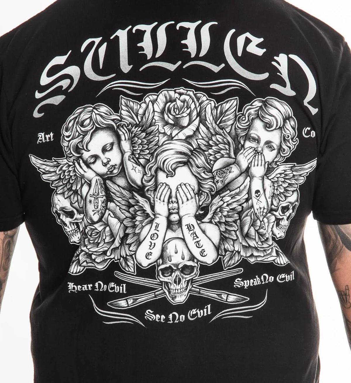 SULLEN CLOTHING SEE NO EVIL PREMIUM T-SHIRT