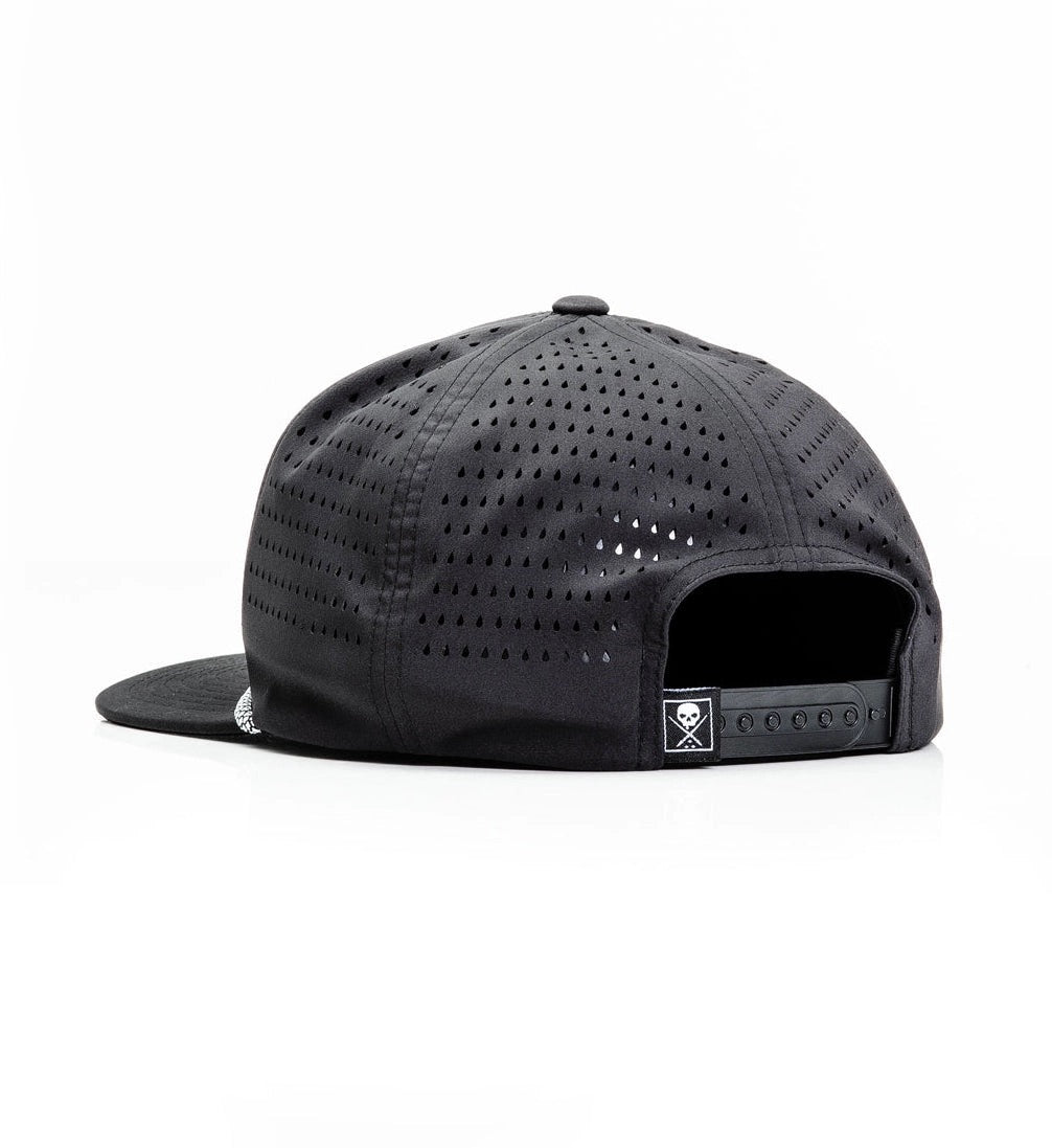 SULLEN CLOTHING VENT BADGE BLACK SNAPBACK CAP