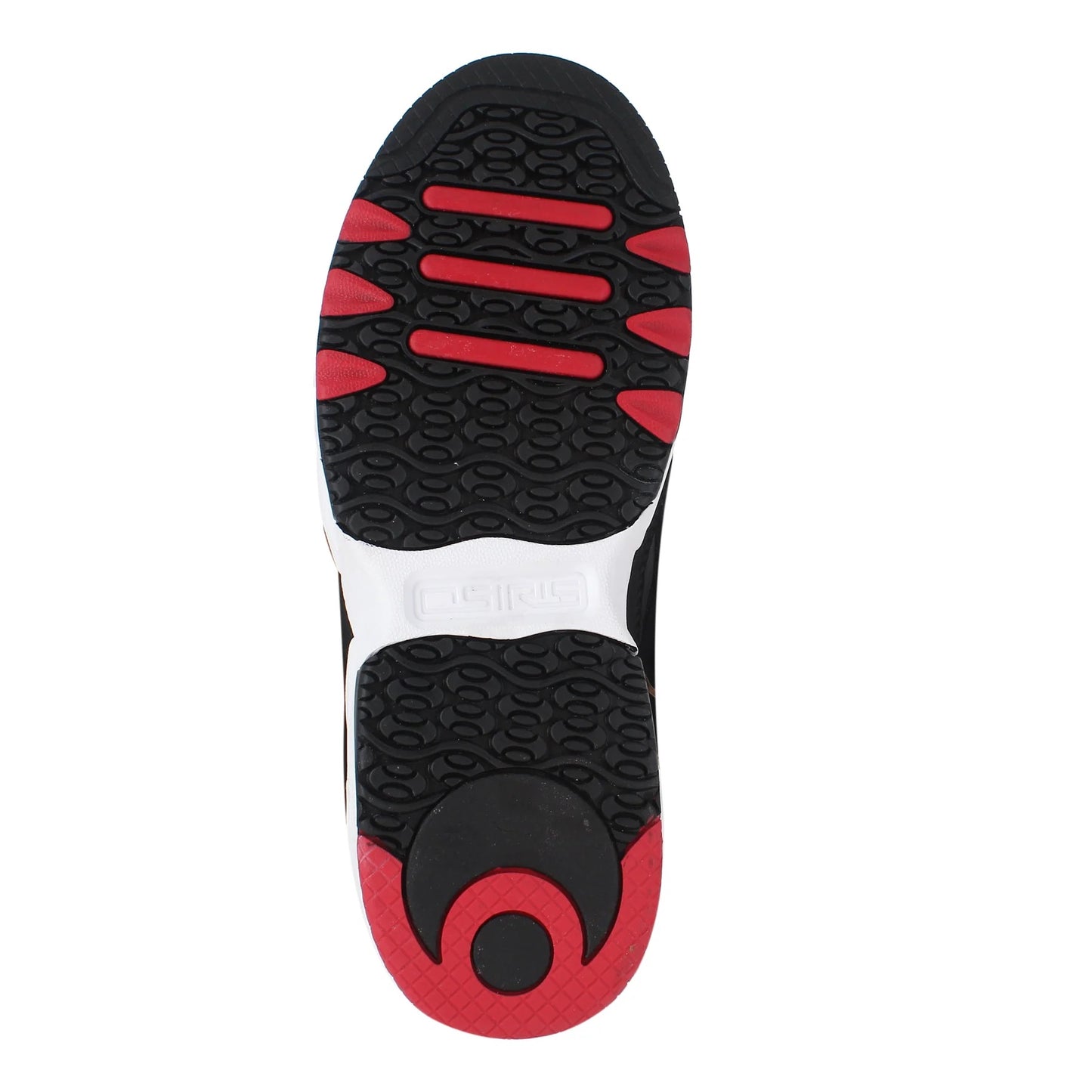 OSIRIS SHOES D3 E BLACK CHARCOAL RED TRAINERS