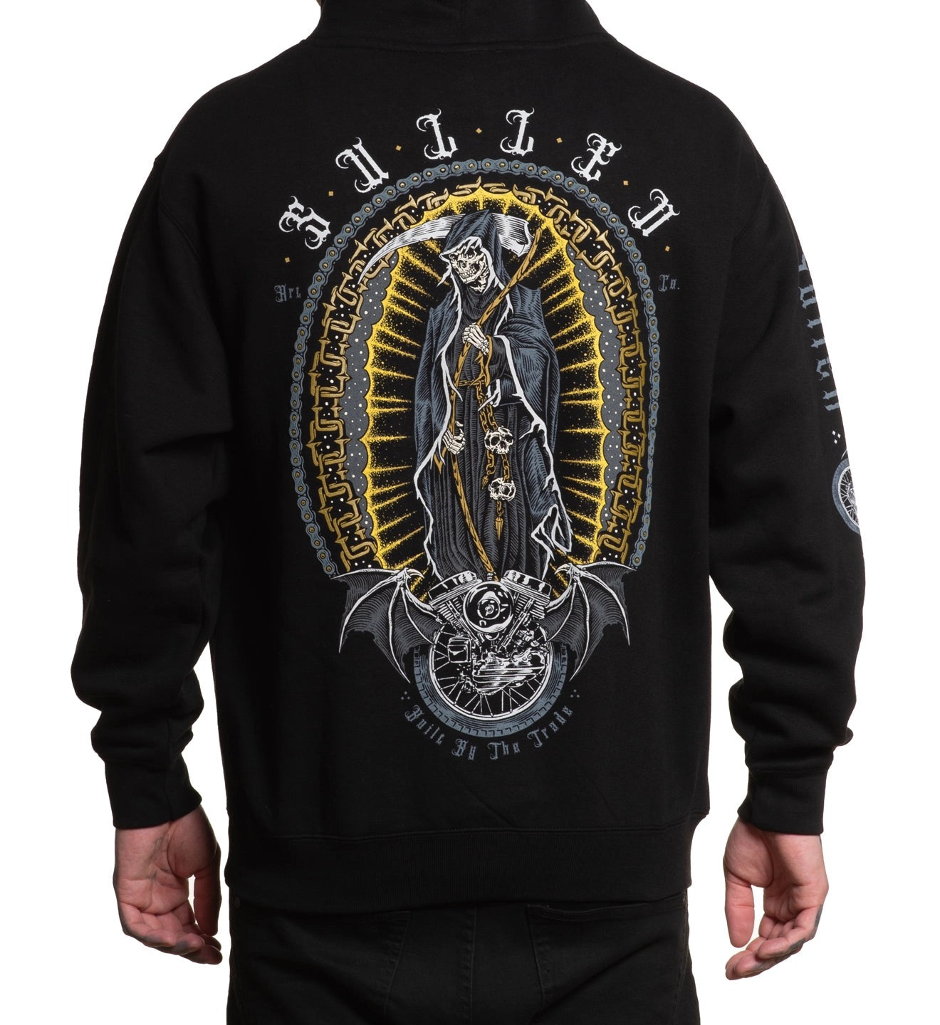 SULLEN CLOTHING PATRON SAINT ULTRA HEAVY PULLOVER HOODIE