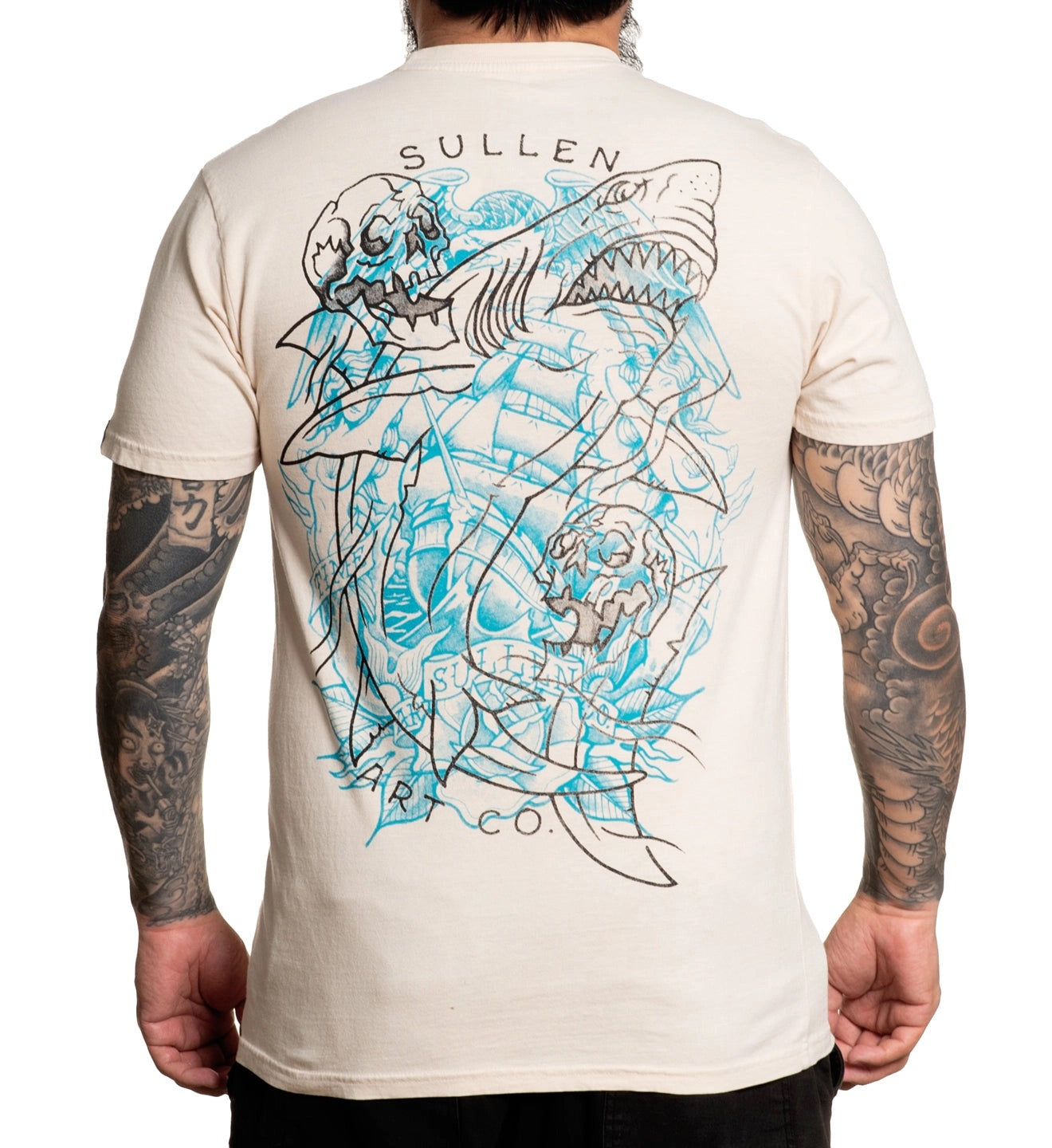 SULLEN CLOTHING SHIPWRECKED PARCHMENT WHITE PREMIUM T-SHIRT