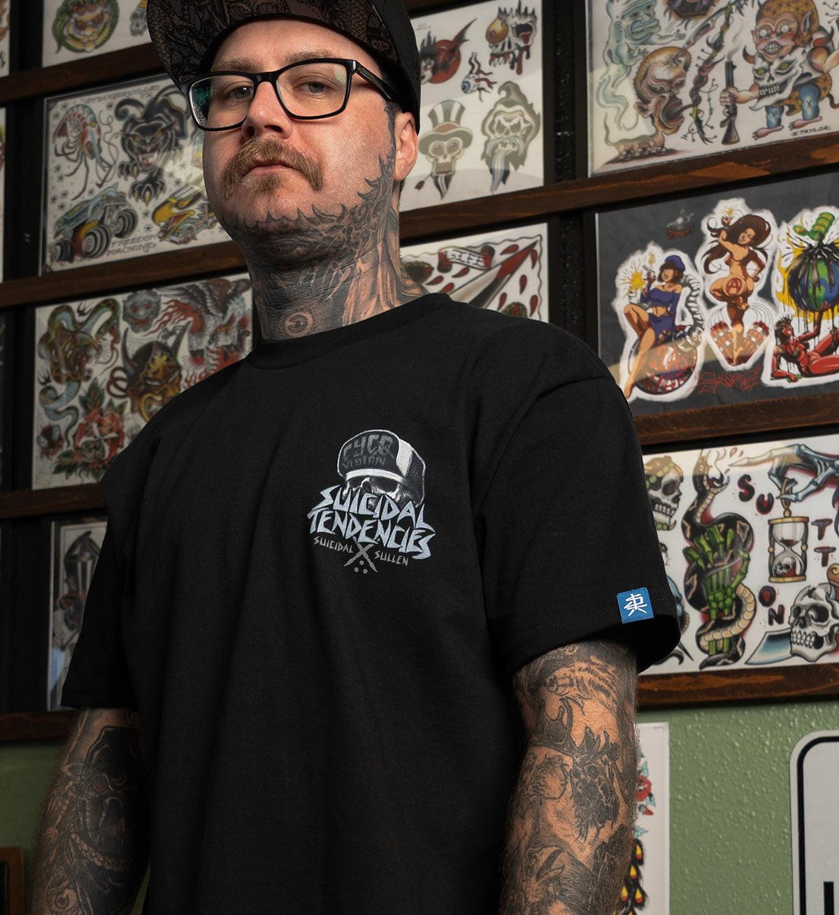 SULLEN CLOTHING X SUICIDAL TENDENCIES INSTITUTIONALIZED STANDARD T-SHIRT