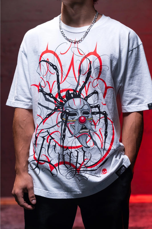 SULLEN CLOTHING MR. MAGO "1 TON" WHITE PREMIUM HEAVYWEIGHT T-SHIRT