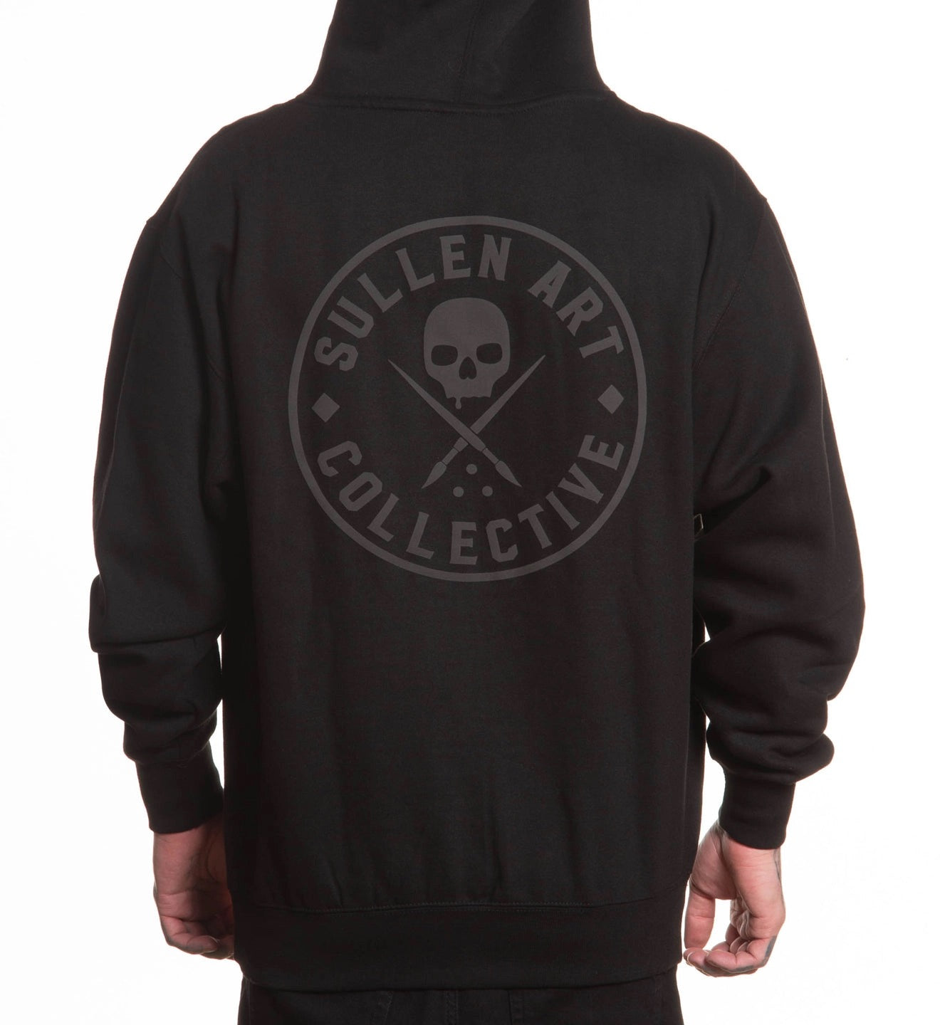 SULLEN CLOTHING EVER PERFORMANCE BLACK PULLOVER HOODIE