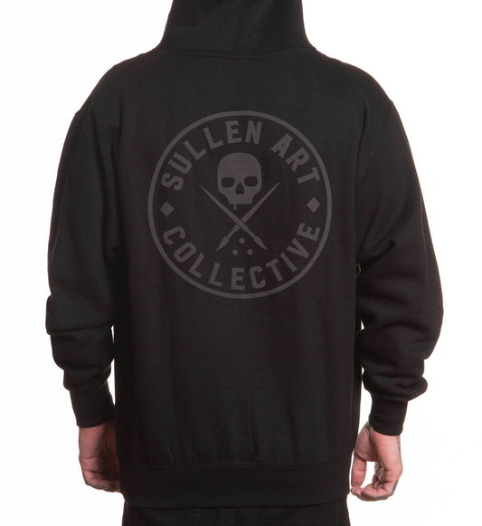 SULLEN CLOTHING EVER PERFORMANCE BLACK PULLOVER HOODIE