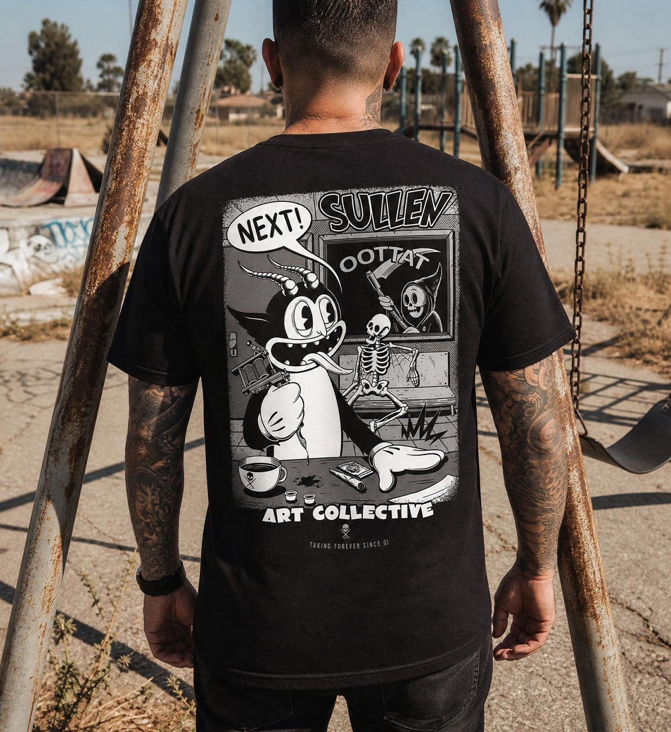 SULLEN CLOTHING TAKING FOREVER "1 TON" OVERSIZED HEAVYWEIGHT PREMIUM T-SHIRT