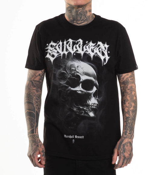 SULLEN CLOTHING MARSHALL BENNETT JET BLACK PREMIUM T-SHIRT
