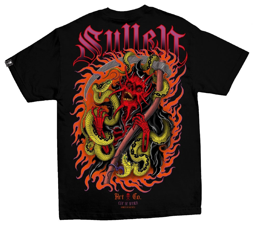 SULLEN CLOTHING RED REAPER STANDARD T-SHIRT
