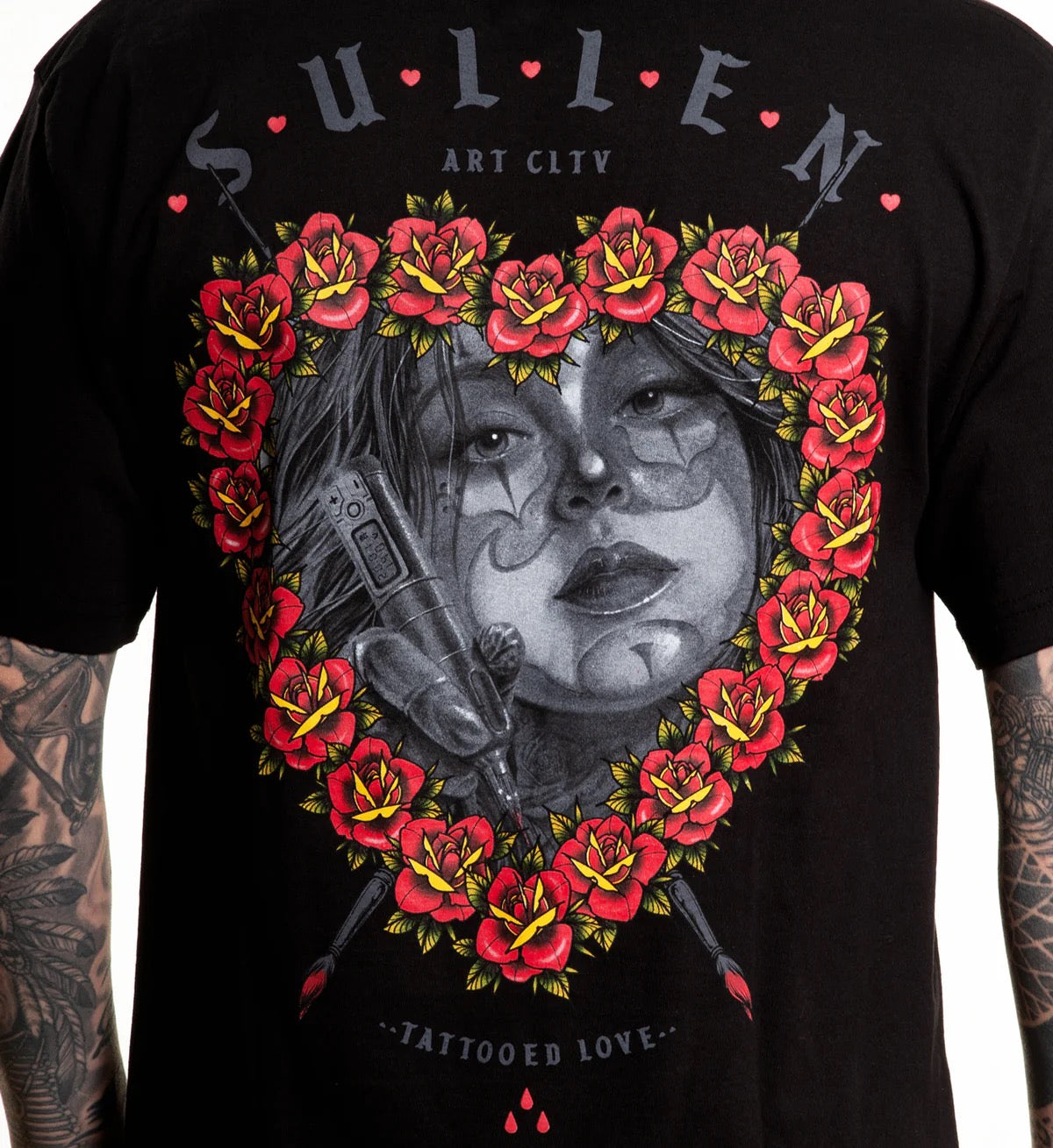 SULLEN CLOTHING TATTOOED LOVE STANDARD T-SHIRT