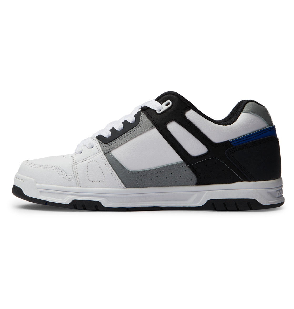 DC SHOES STAG WHITE GREY BLUE TRAINERS