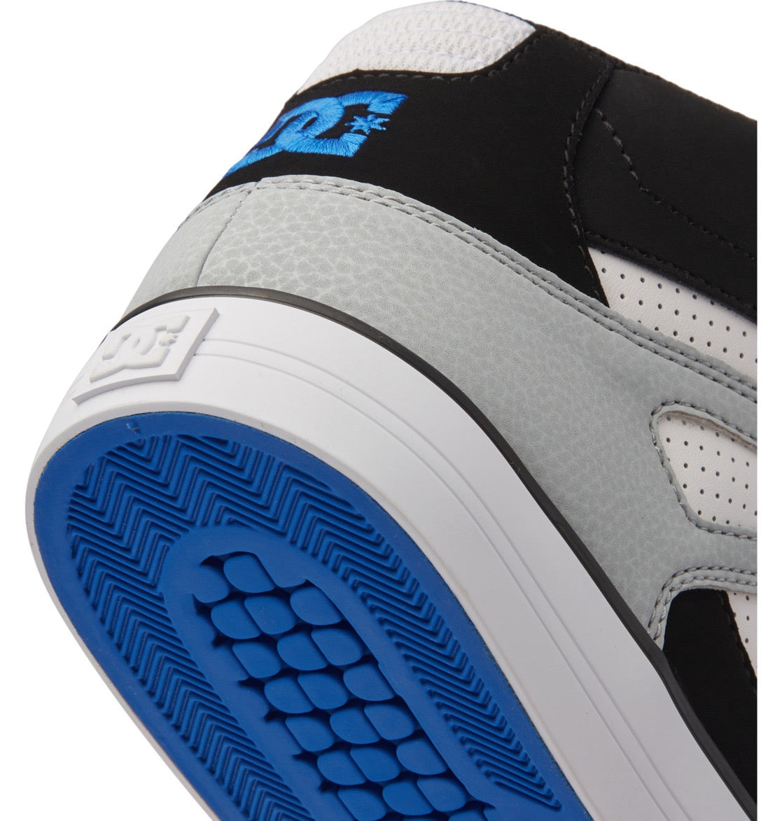 DC SHOES PURE HIGH TOP WC BLACK WHITE BLUE TRAINERS