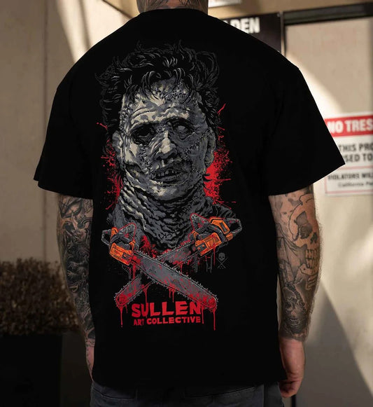 SULLEN CLOTHING CHAINSAW BADGE "1 TON" OVERSIZED HEAVYWEIGHT PREMIUM T-SHIRT