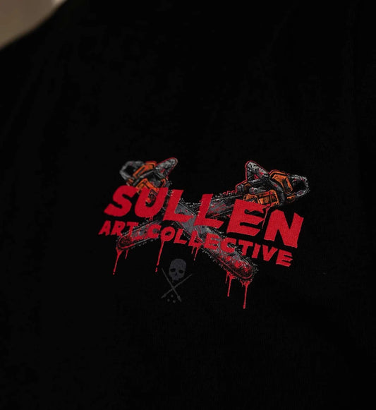 SULLEN CLOTHING CHAINSAW BADGE "1 TON" OVERSIZED HEAVYWEIGHT PREMIUM T-SHIRT