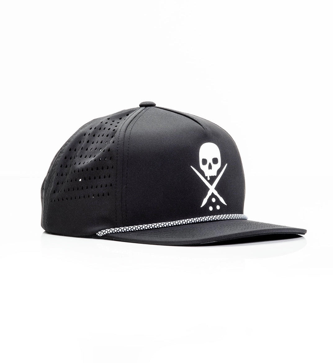 SULLEN CLOTHING VENT BADGE BLACK SNAPBACK CAP