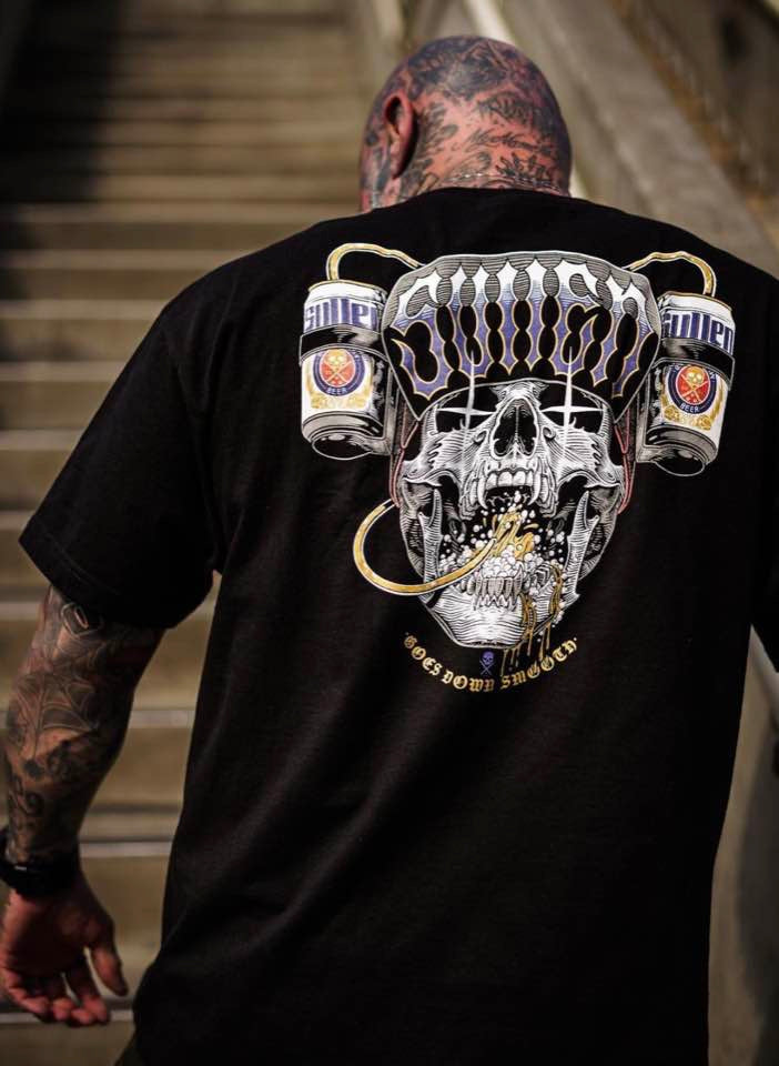 SULLEN CLOTHING FEAR NO BEAR STANDARD T-SHIRT