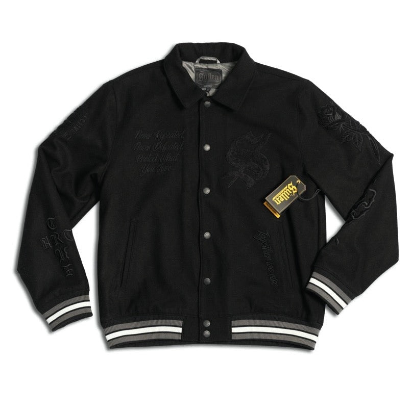 SULLEN CLOTHING ART SCHOLAR VARSITY JACKET