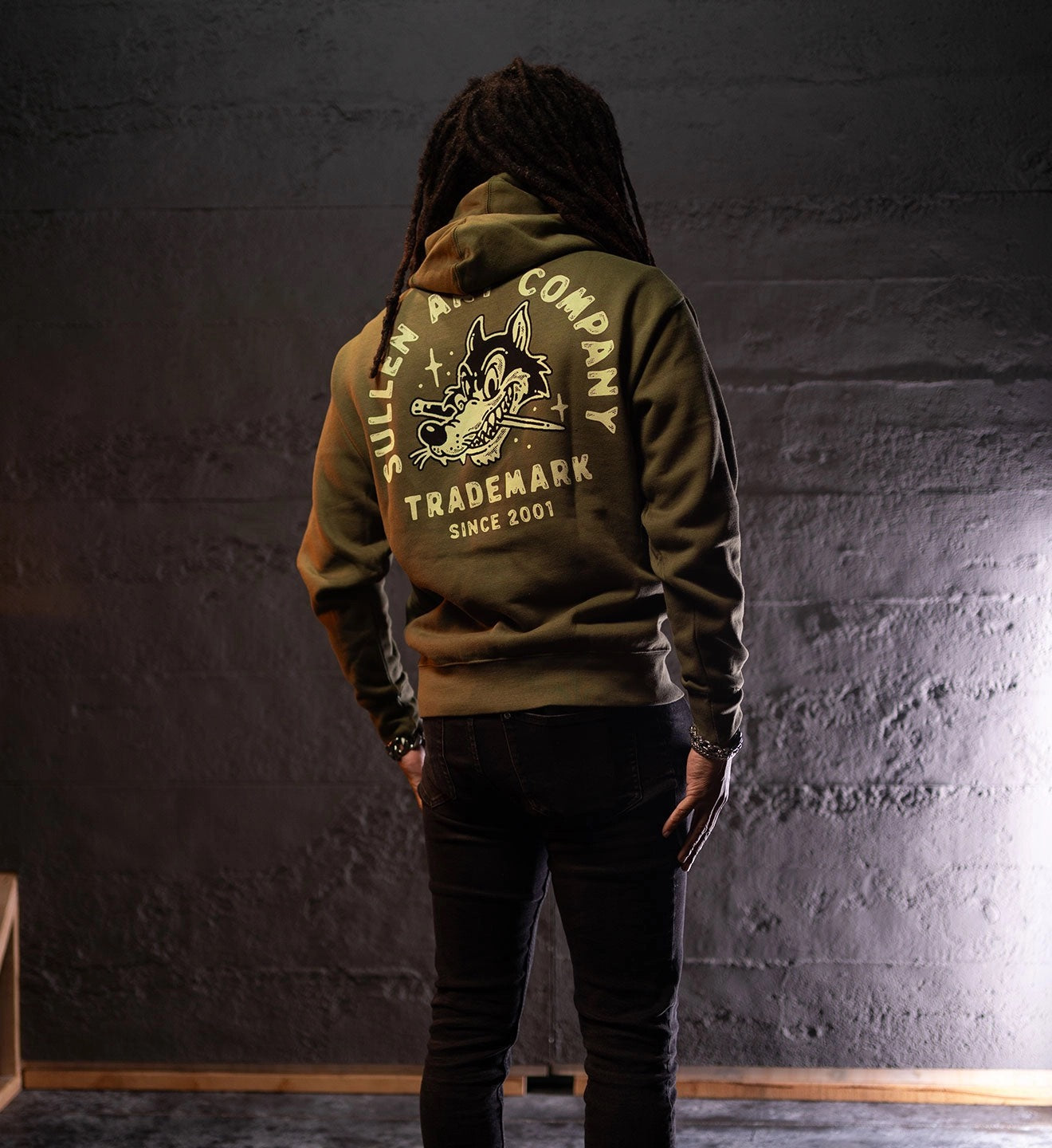 SULLEN CLOTHING BIG BAD SULLEN PULLOVER HOODIE