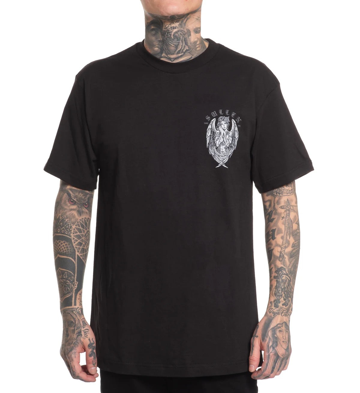 SULLEN CLOTHING DREAM ANGEL BLACK STANDARD T-SHIRT