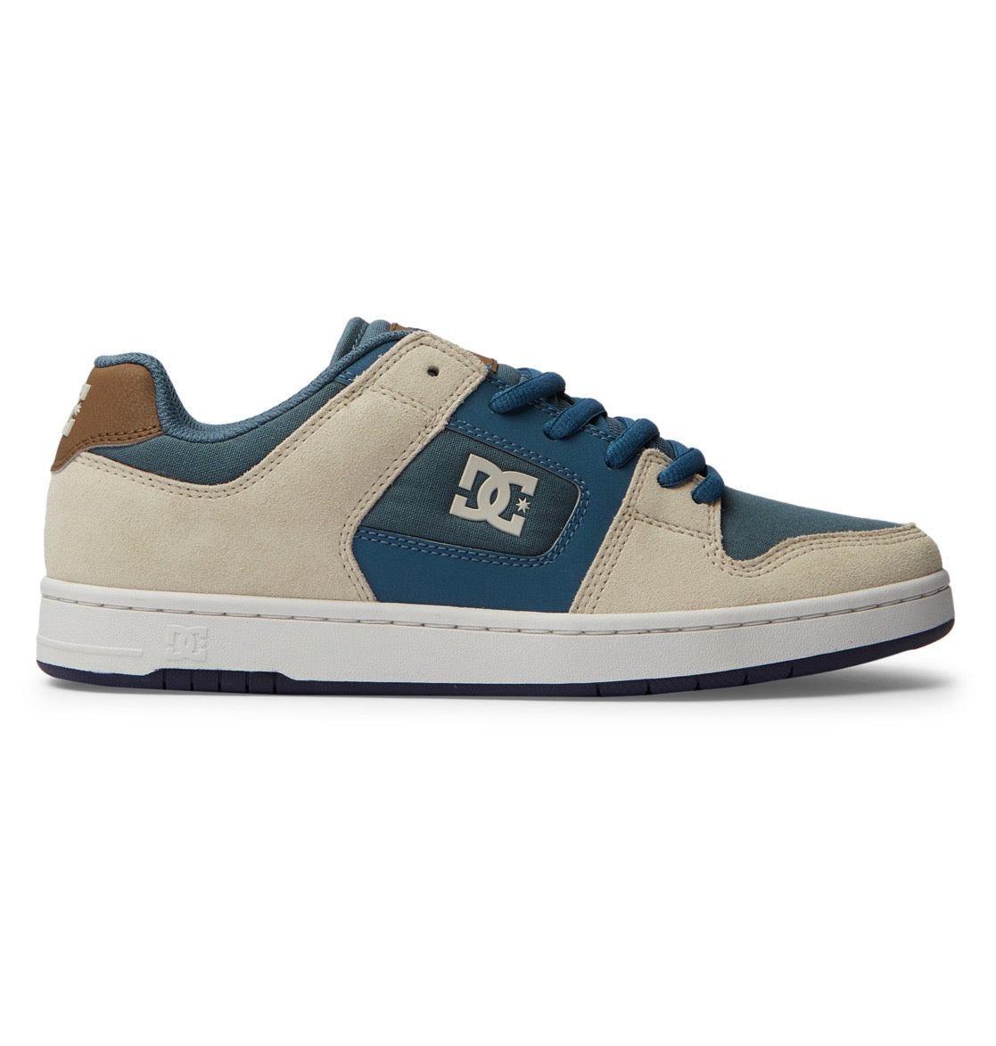 DC SHOES MANTECA 4 GREY BLUE WHITE TRAINERS