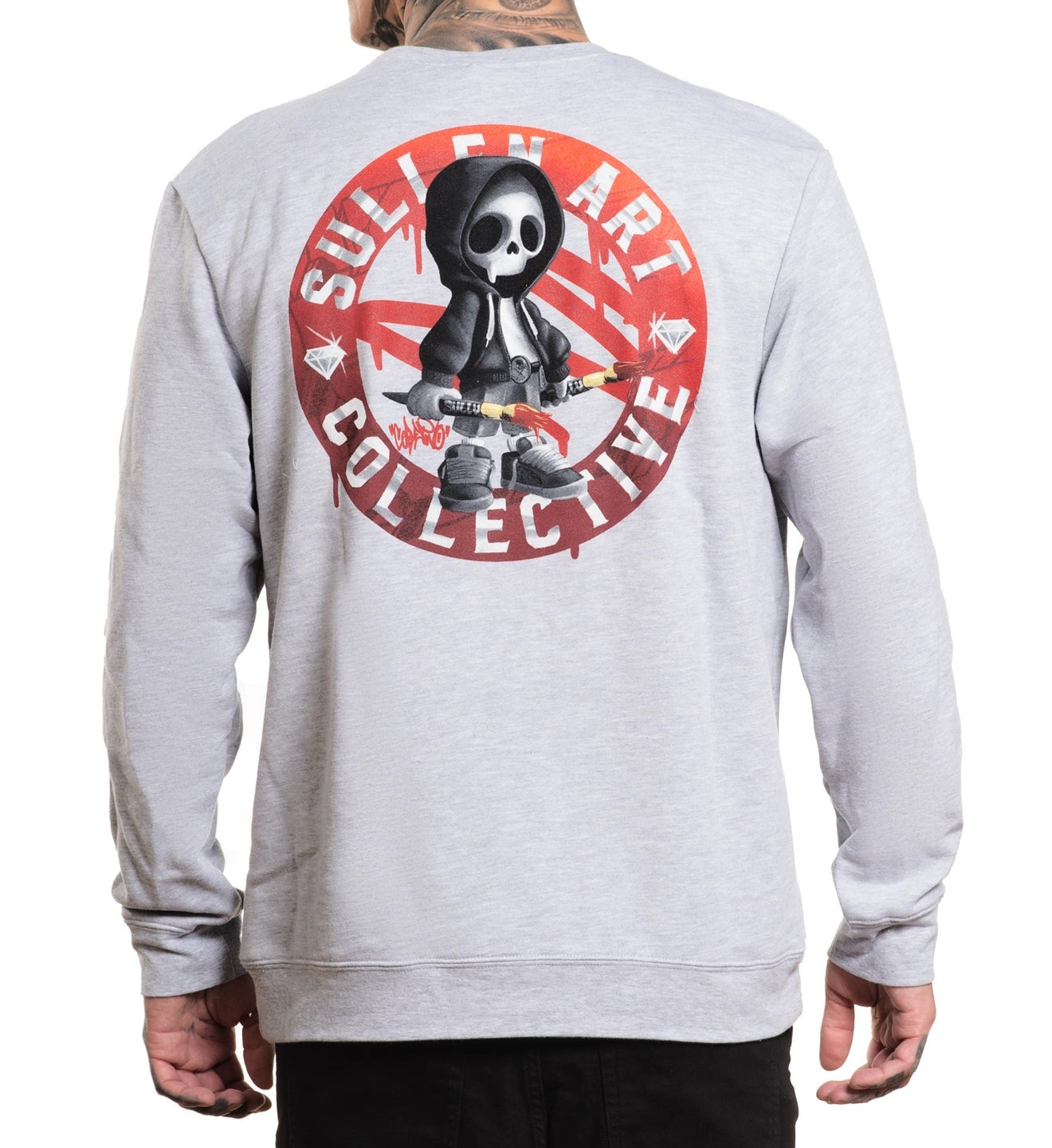 SULLEN CLOTHING DRIPS SULLY CREW LYTE SWEATSHIRT