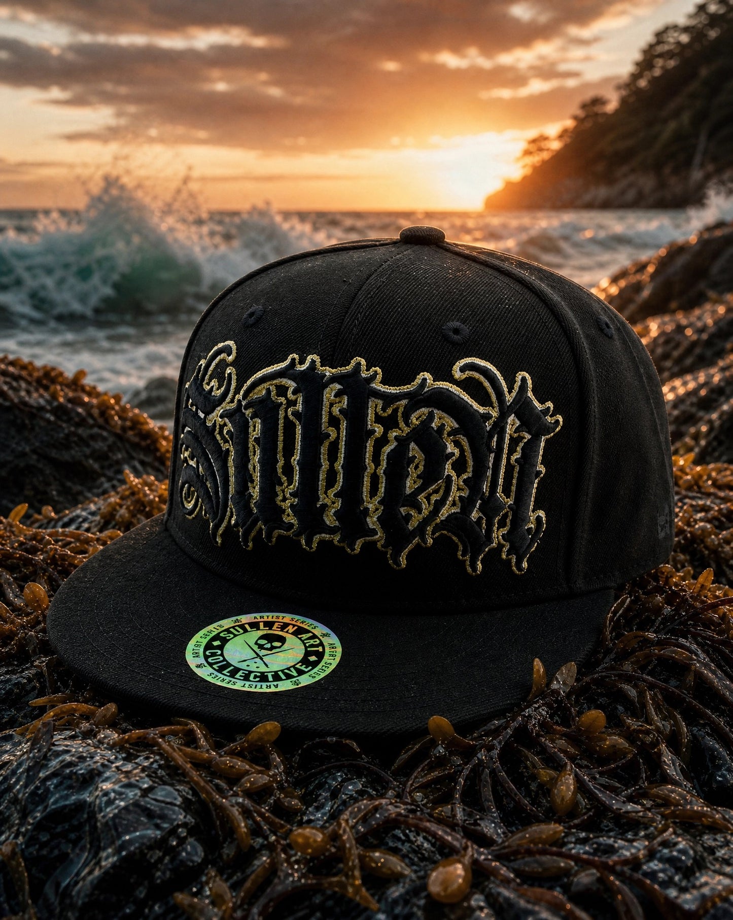 SULLEN CLOTHING SEA SPOILS SNAPBACK CAP
