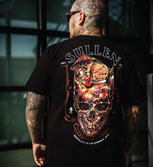 SULLEN CLOTHING OLD FASHIONED BLACK PREMIUM T-SHIRT