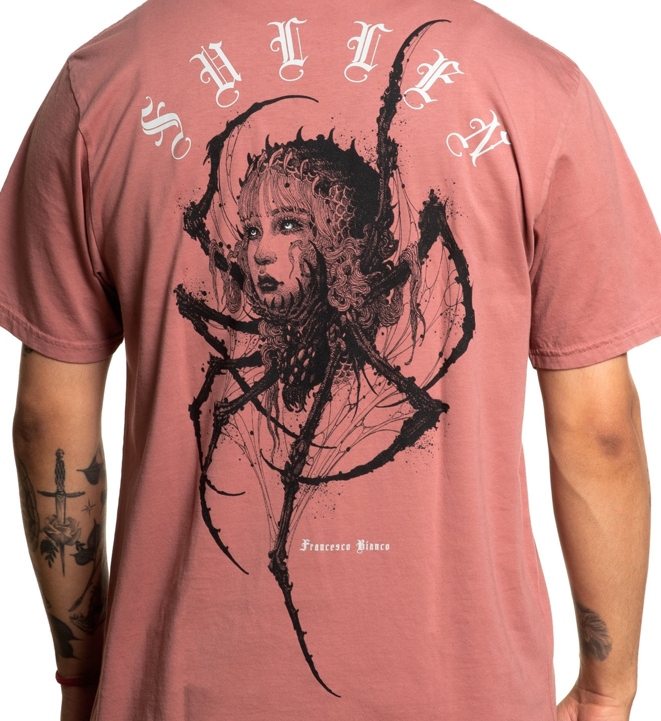 SULLEN CLOTHING BIANCO WITHERED ROSE PREMIUM T-SHIRT