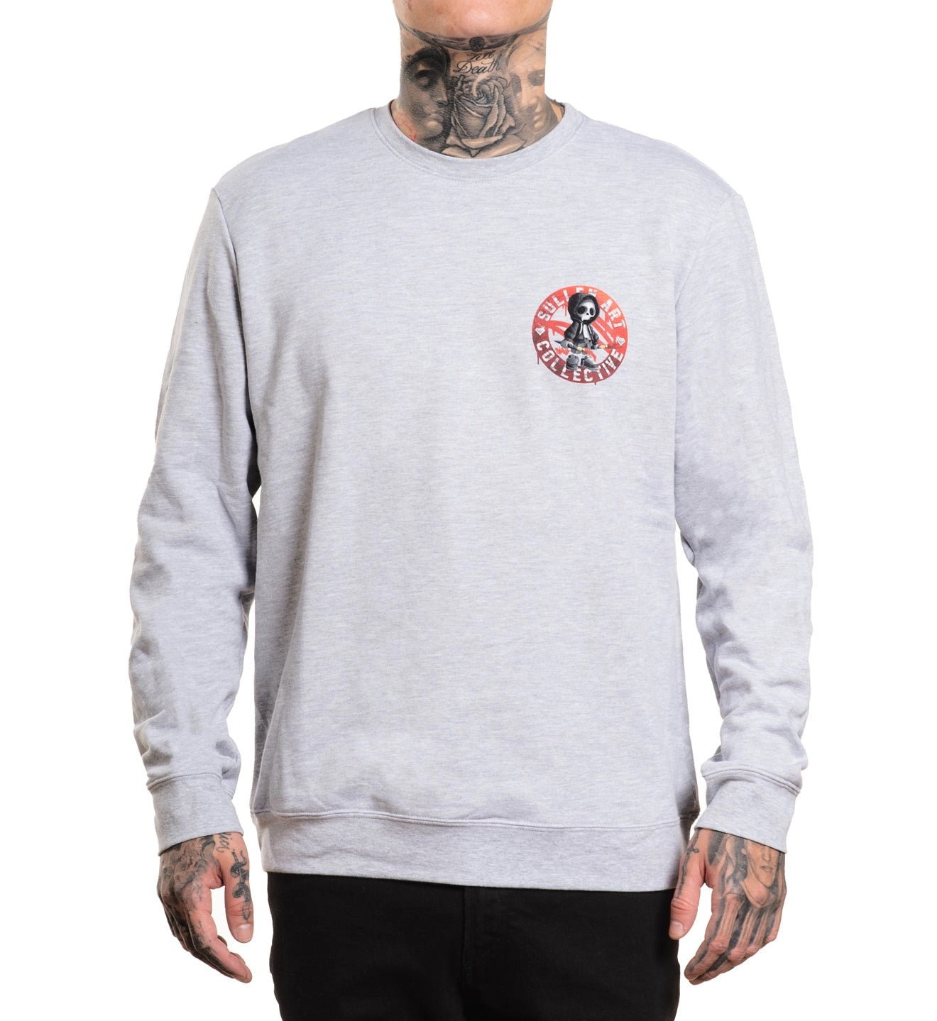 SULLEN CLOTHING DRIPS SULLY CREW LYTE SWEATSHIRT