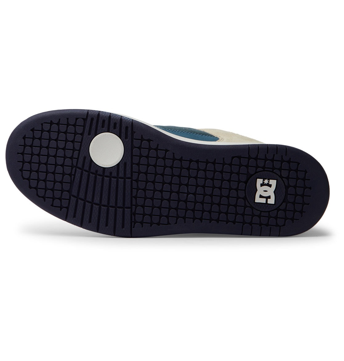 DC SHOES MANTECA 4 GREY BLUE WHITE TRAINERS