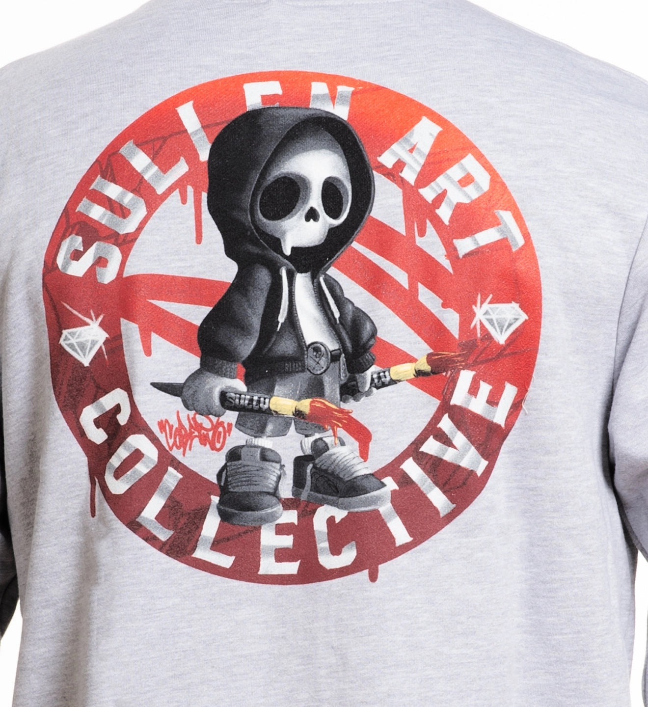 SULLEN CLOTHING DRIPS SULLY CREW LYTE SWEATSHIRT